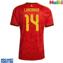 Belgija Dodi Lukebakio #14 Domaci Dres SP 2026 Kratak Rukav